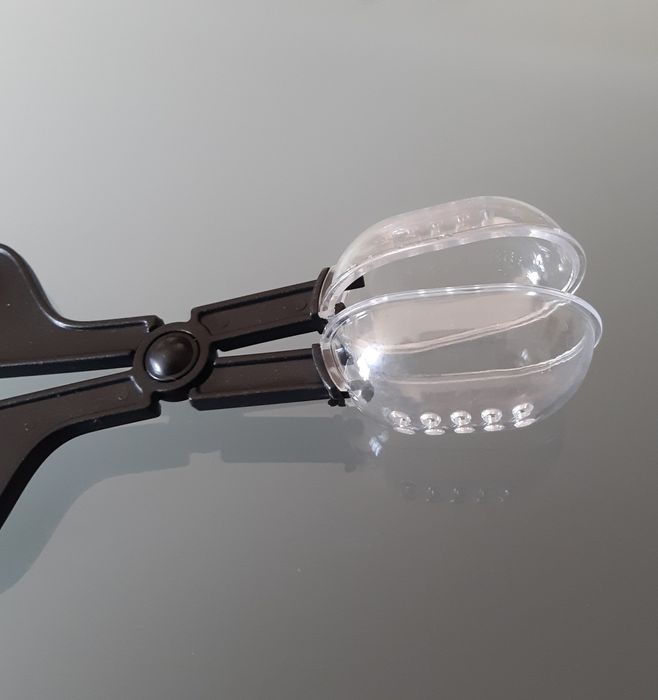 Pinças para alimentar répteis - Novas