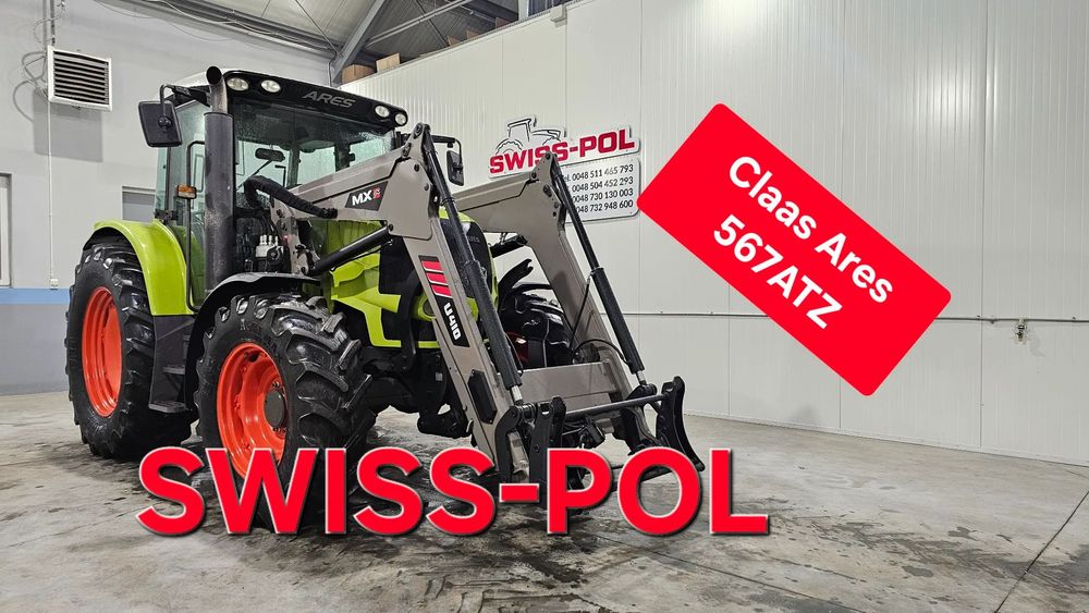 Claas Ares 567 ATZ  Klimatyzacja Ares 616 Renault Ares 816  Posiadamy Transport Ceres Ursus 6810Premium 6820SE 135MX