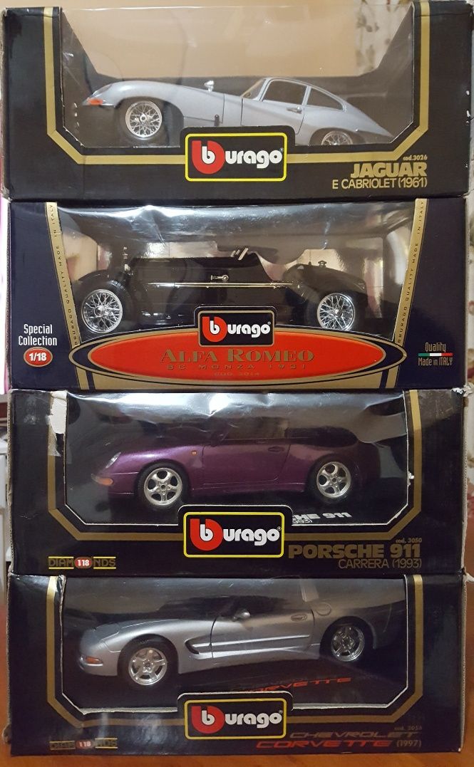 Моделі авто Burago 1:18