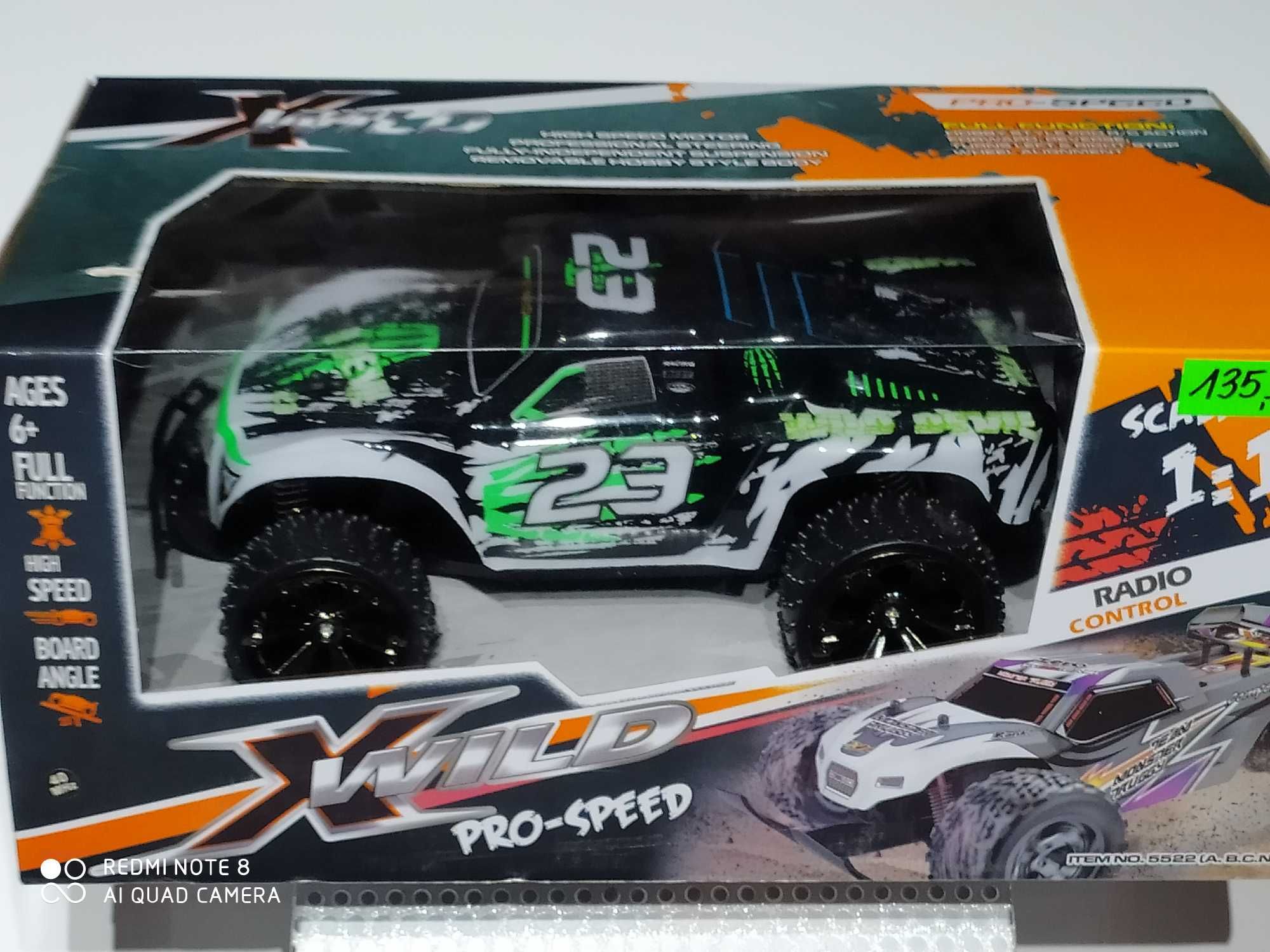 Wild pro-speed auto zdalnie sterowany terenowy duży