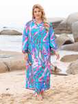 Sukienka Maxi Letnia Boho Oversize Koszulowa Ze Stójką Shein Xl 42