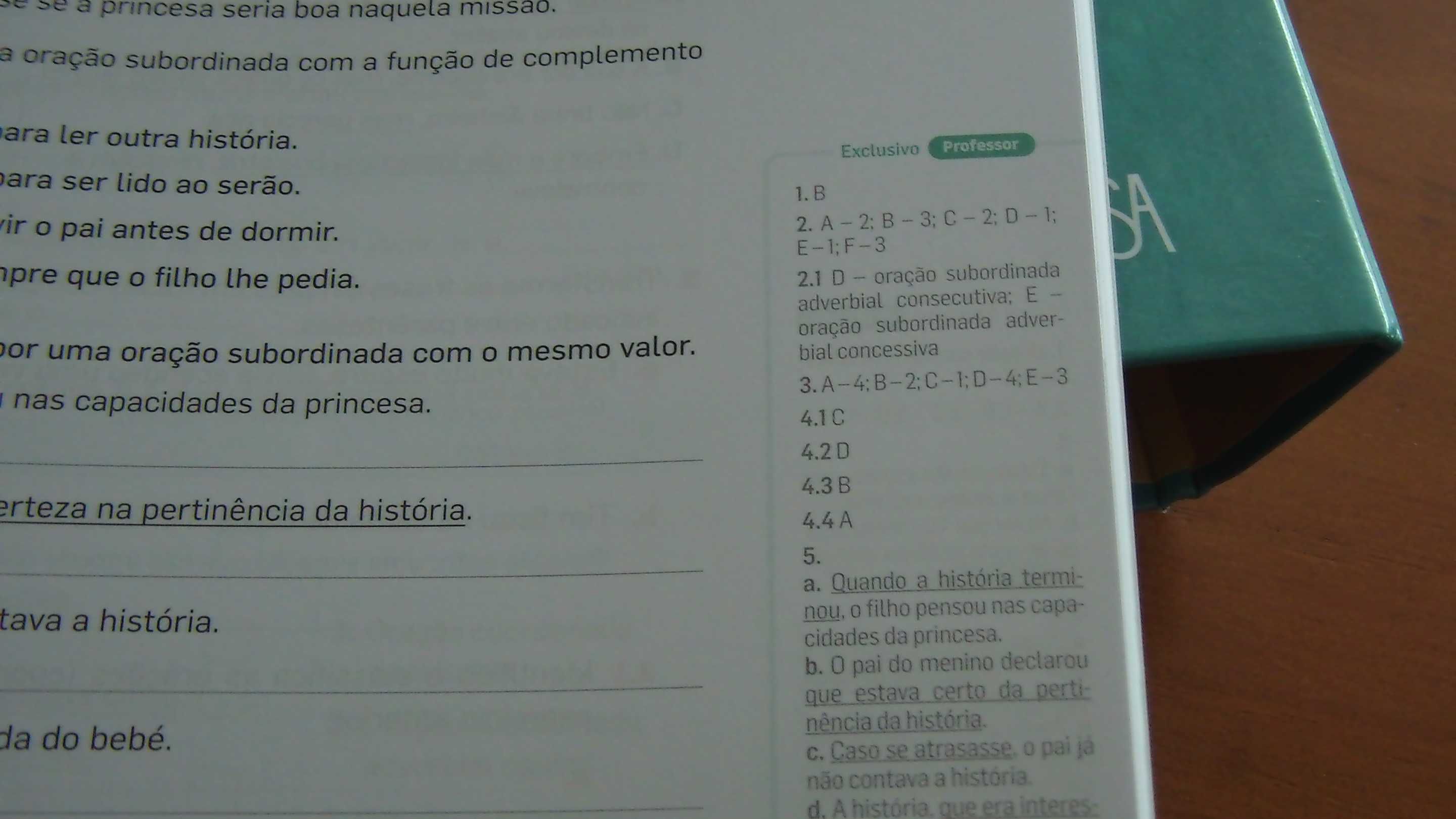 Conjunto completo do professor A par e passo Português 8.º Edições ASA