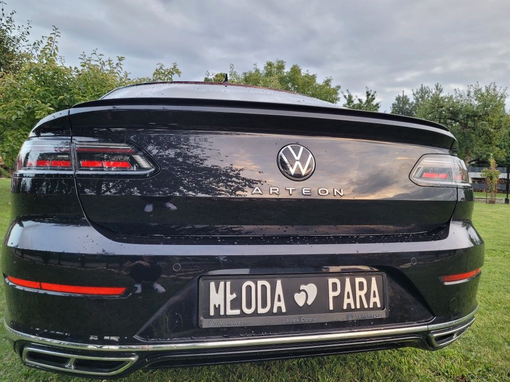 Samochód do ślubu VW ARTEON wynajem auto do ślubu