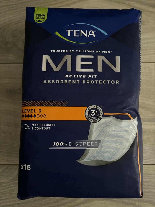 TENA MEN wkady anatomiczne LEVEL 3 .96 sztuk