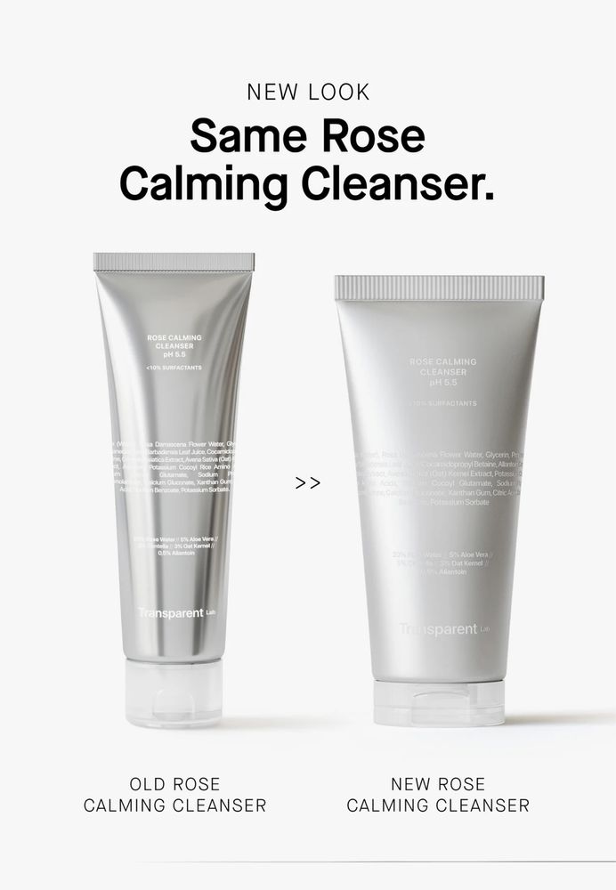 Гель для вмивання Transparent-lab rose calming cleanser ph 5.5 150 мл
