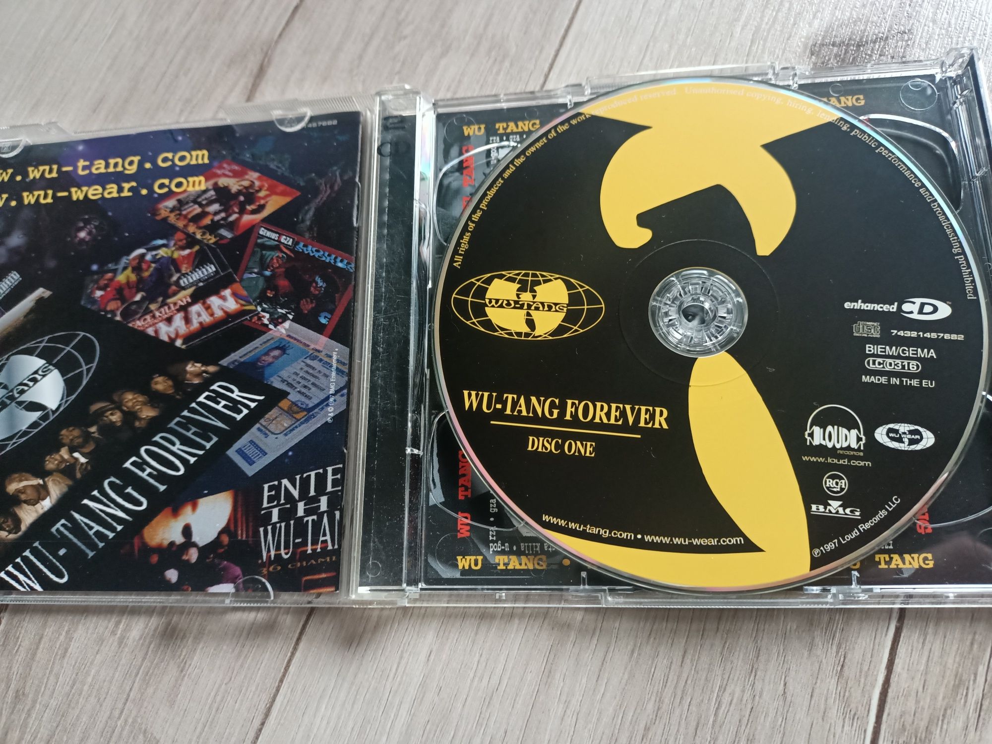 Wu-Tang Clan - Wu-Tang Forever (CD, Enh + CD + Album, O-c)(vg+)