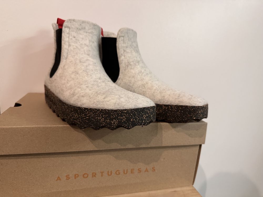 Buty Asportuguesas Caia Off White/Black Sole R. 41