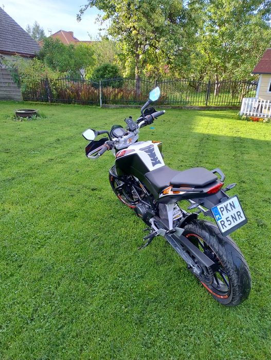 KTM Duke 125 bez wkładu