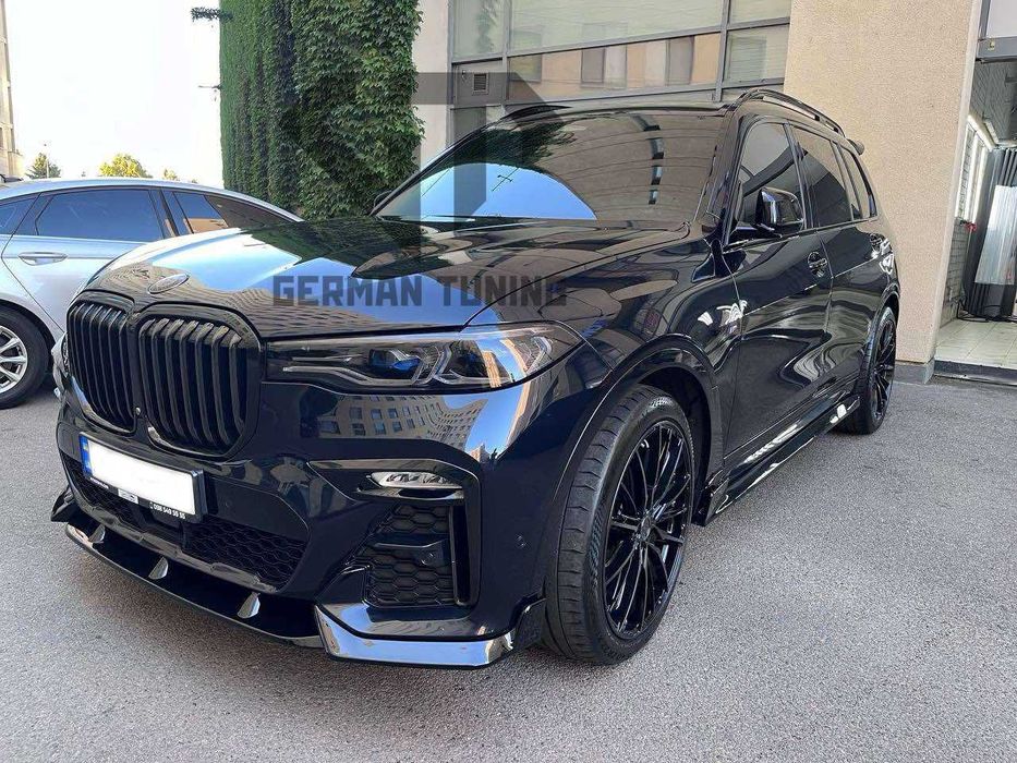 Комплект дооснащення bmw x7 g07 накладки губа дифузор спойлер бмв г07