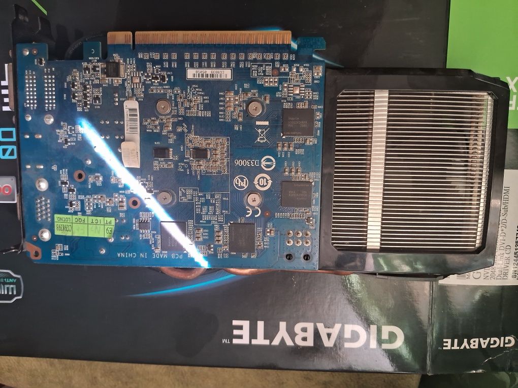 Продам відеокарту Gigabyte Geforce gtx 650ti 2gb б/у