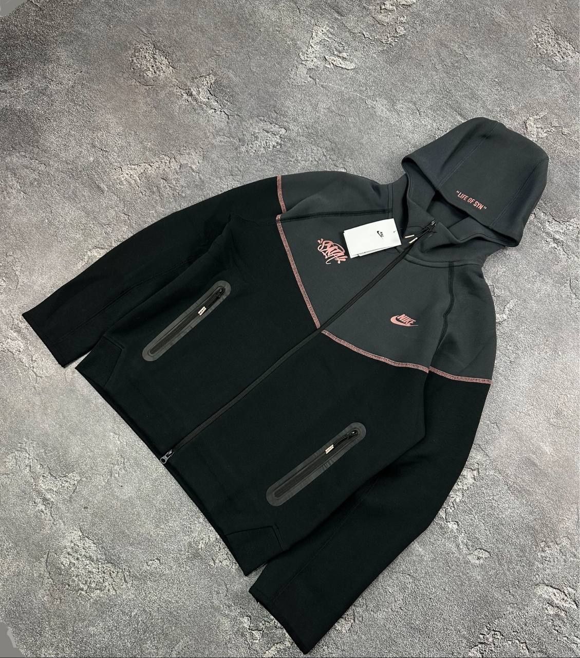 Спортивна кофта Nike Tech Syna World Central CEE чоловіча чорна S-XL