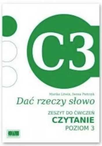 Dać rzeczy słowo. Czytanie - poziom 3. - Marika Litwin, Iwona Pietrzy