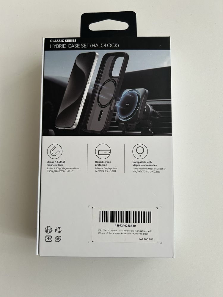Etui + szkło do iPhone 16 Pro
