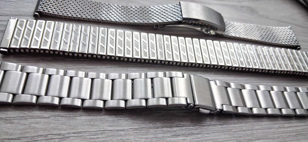 Bransolety do zegarka Stalowe 18mm