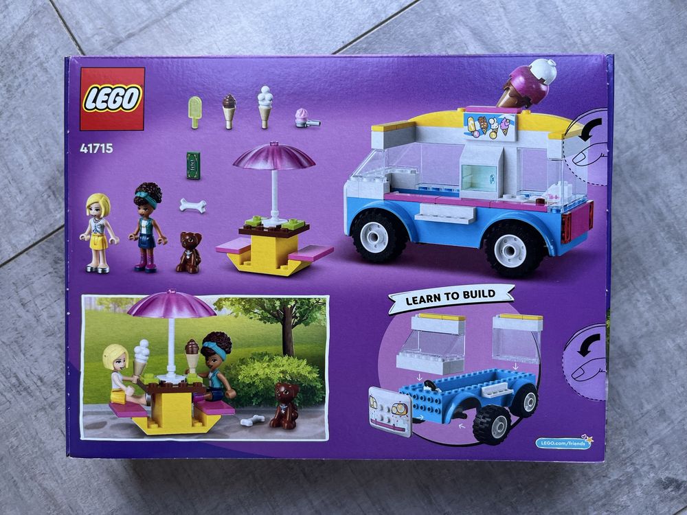 Lego Friends 41715 Furgonetka z lodami NOWA