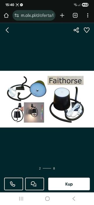 Nowoczesna bezprzewodowa lampa led,schody ,wielokolorowa