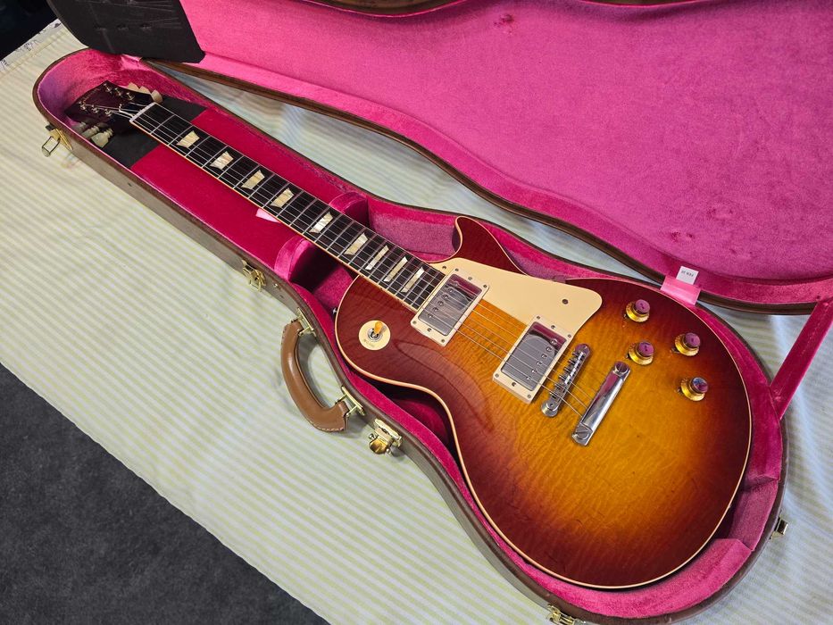 Gibson Les Paul 1960 Reissue 60 aniversário V3 Wide Tomato Burst