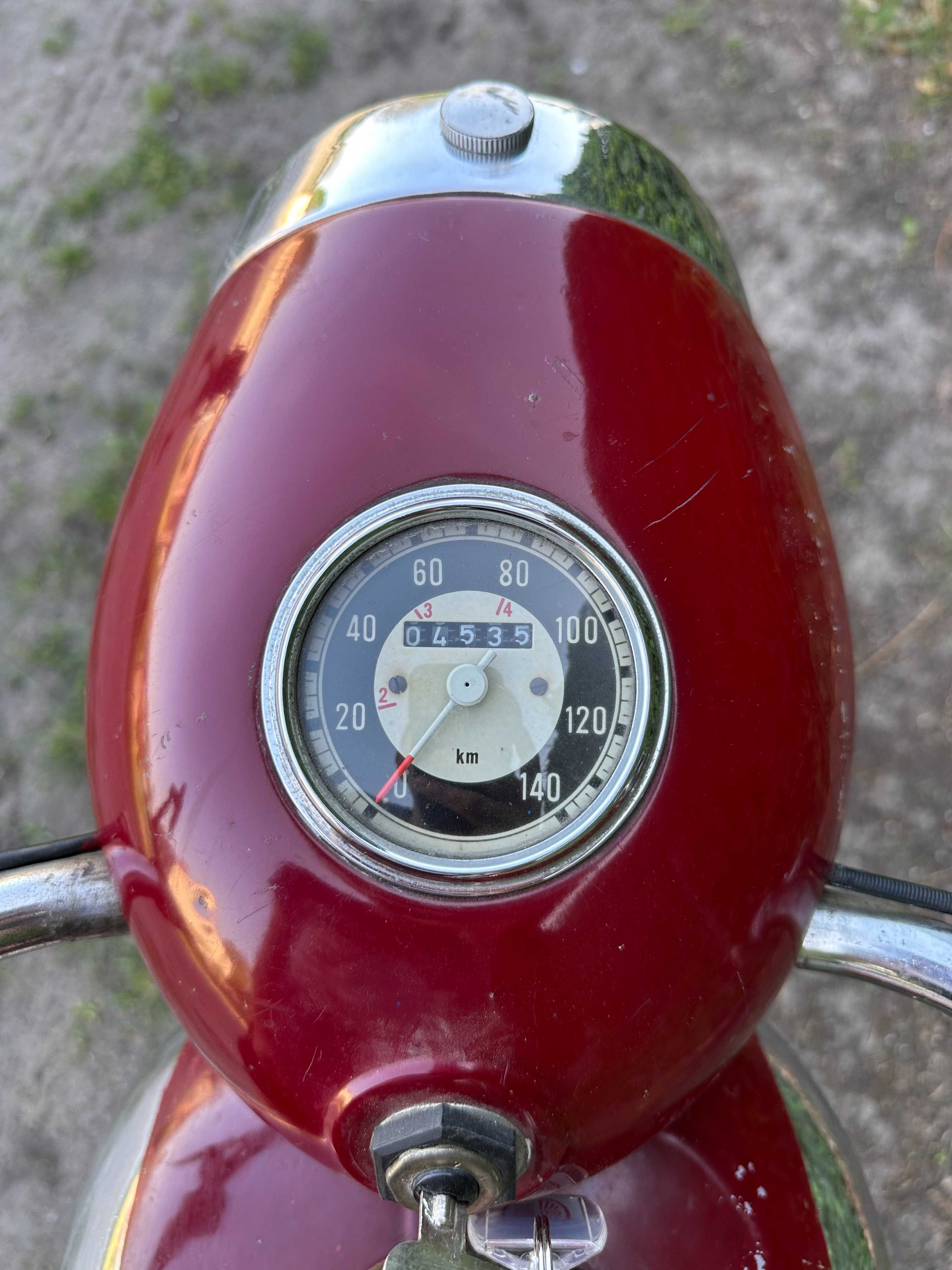 JAWA 250*353*ZAREJESTROWANA*tylko 4517 km*1961r.