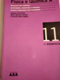 Livros Física e Química A e Matemática B