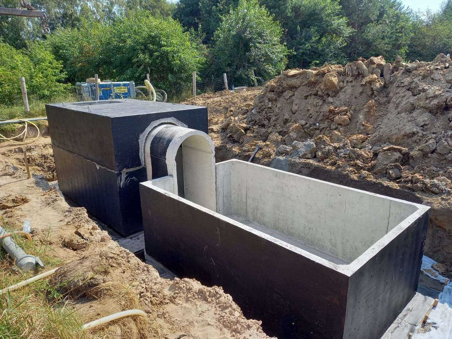 Szambo betonowe 10m3 szamba zbiorniki betonowe na deszczczówkę na wodę