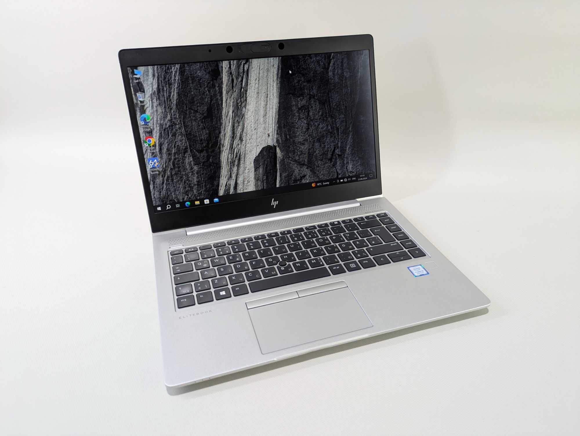 АКЦІЙНА ЦІНА. Ноутбук HP EliteBook 840 G5 / 14 FHD/I5-8250U/8gb/256 gb