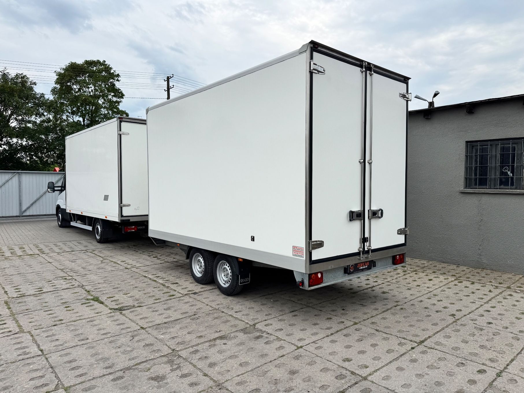 Iveco Daily  *IVECO*DAILY*35-180*hi-matic*IZOTERMA+PRZYCZEPA*3,0d*180ps*ZOFCAR*