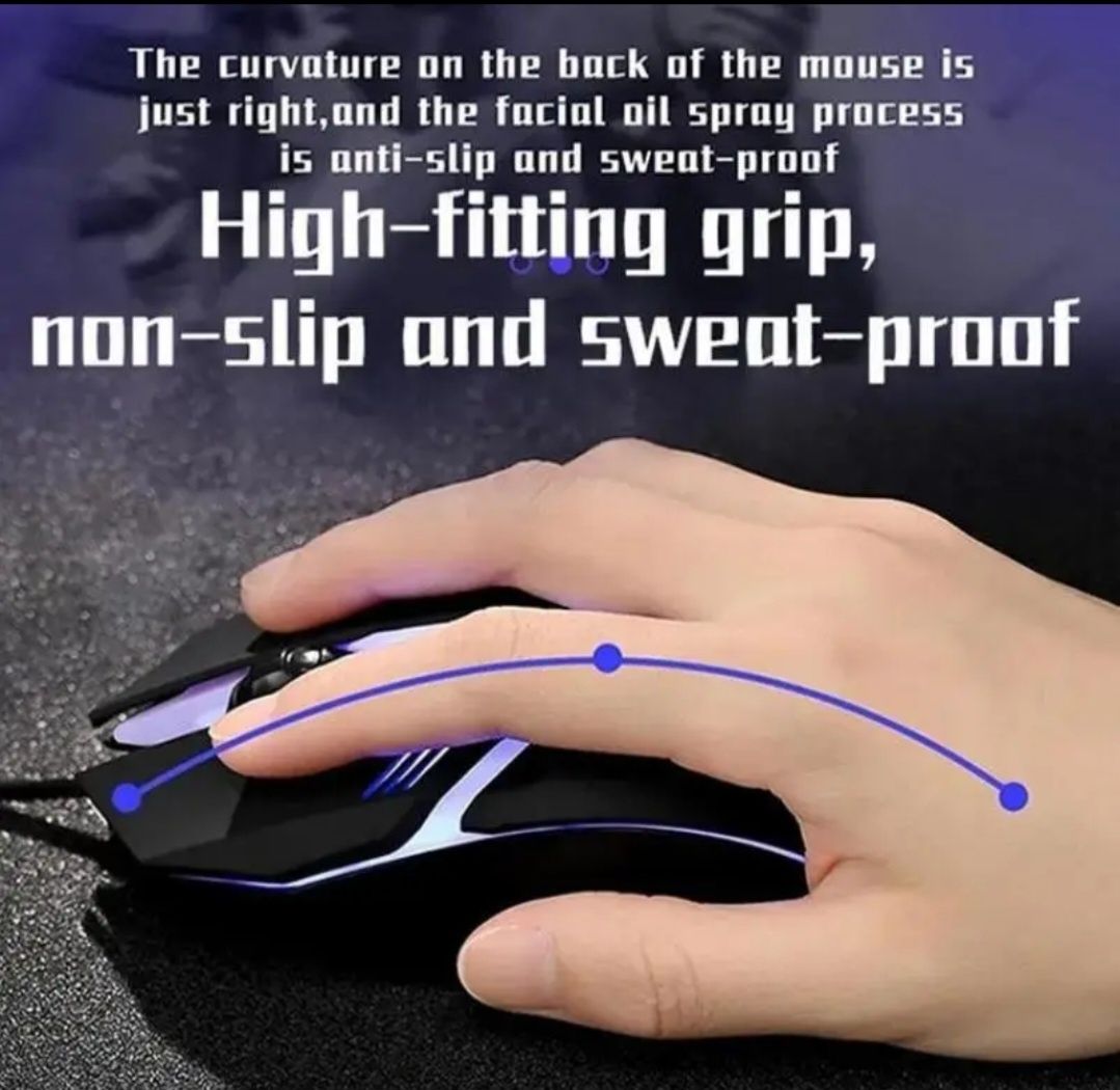 Миша ігрова USB, з підсвіткою А4Techer Optikal 3D Mouse