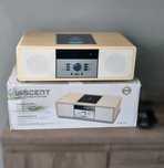 Wieża stereo Wiscent Vintage Micro HiFi Systems z Bluetooth