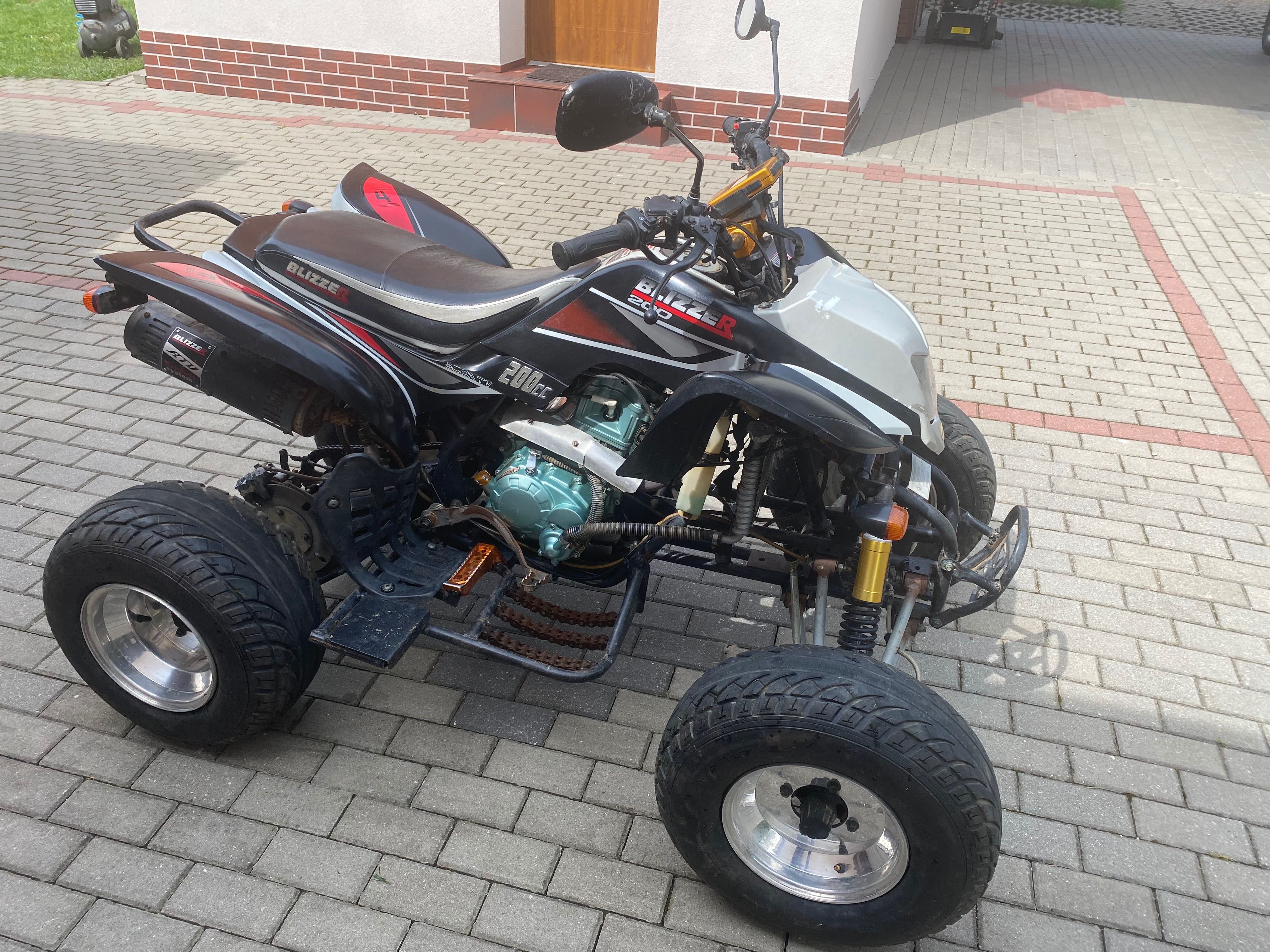 Quad atv Bashan Blizzer 200