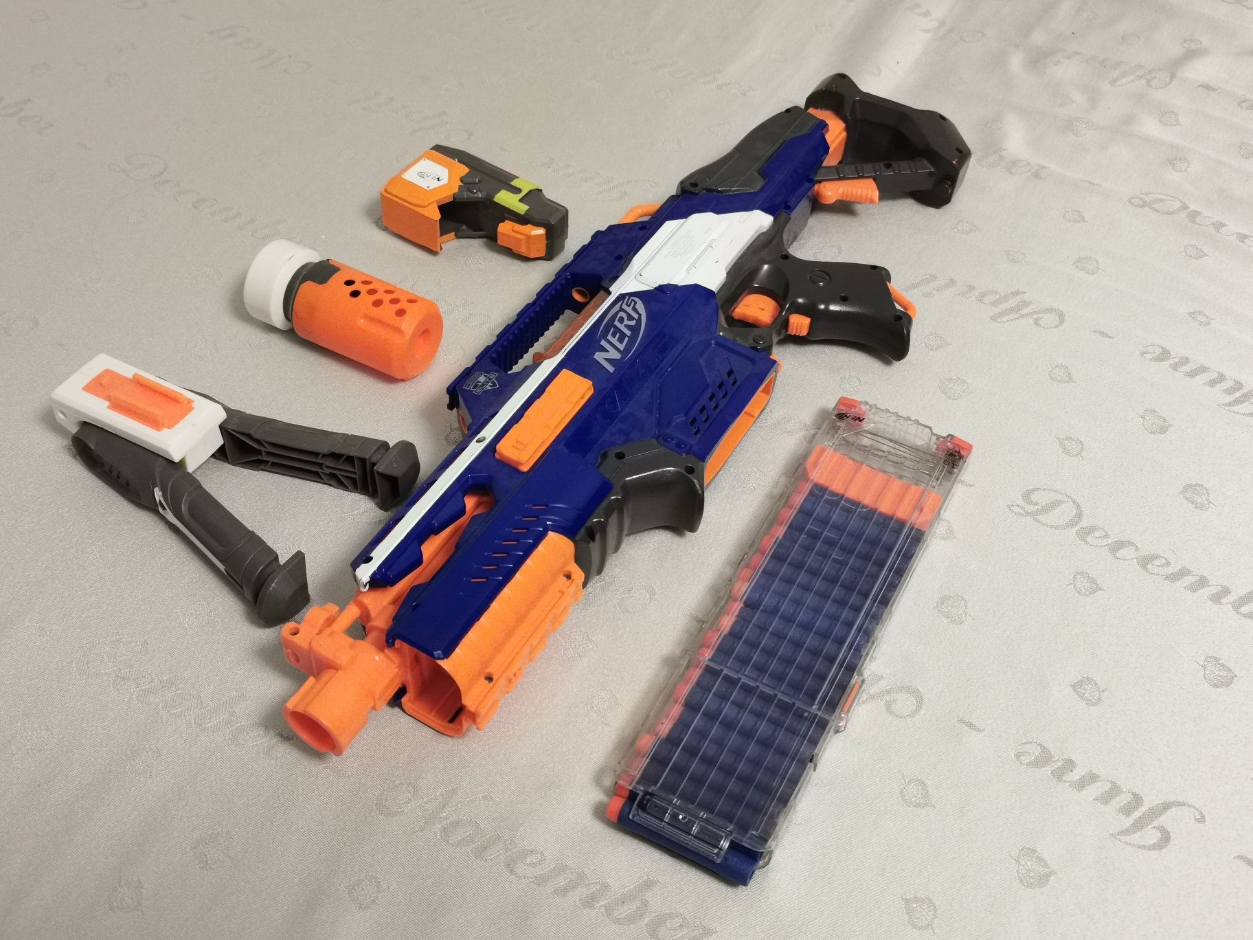 [mega zestaw] Nerf N-Strike Elite Rapidstrike CS-18 + akcesoria