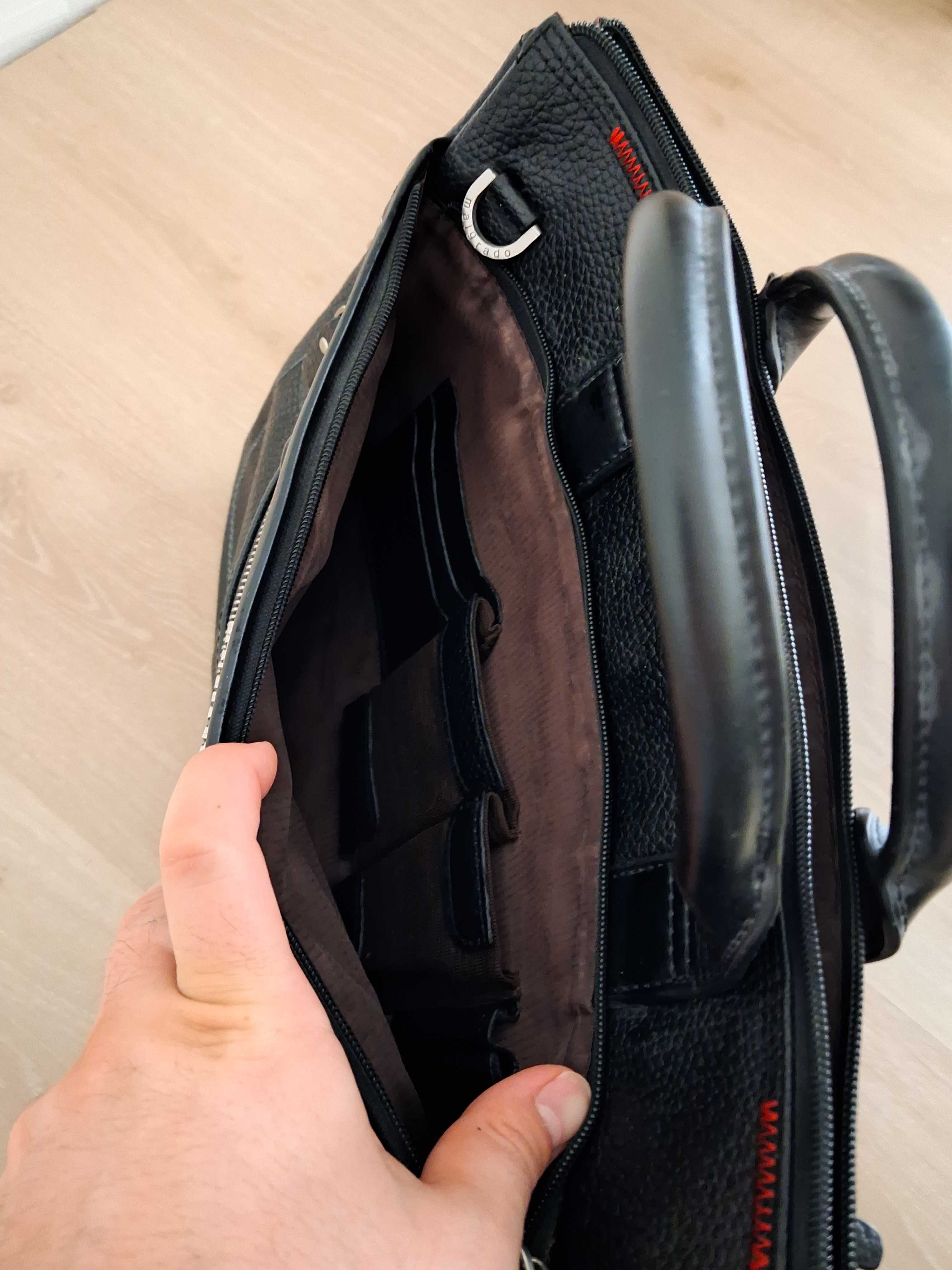 Skórzana torba Malgrado BR09-360 — elegancja i wygoda
