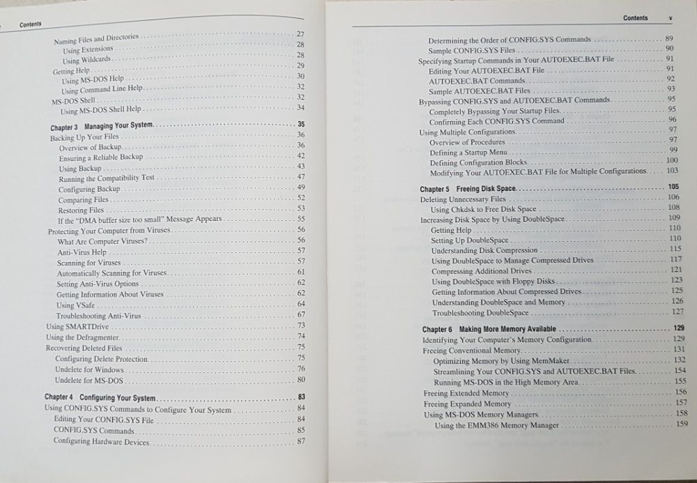 Manual MS-Dos 6.0