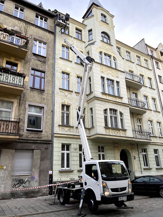 Wynajem Podnośnik koszowy 24m zwyżka Wrocław 576.533.538