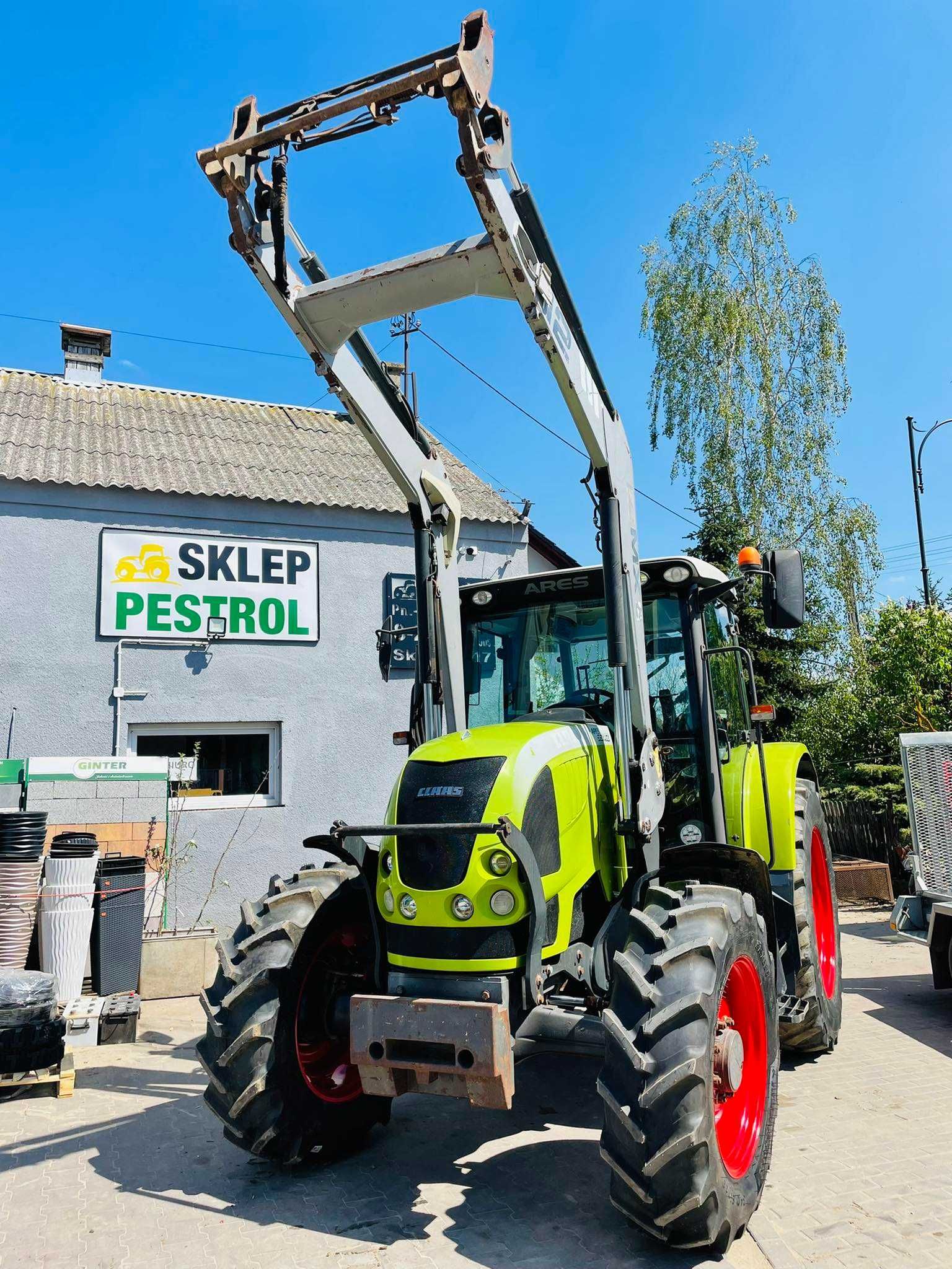 CLAAS ARES 567 ATZ, ładowacz czołowy MX ! silnik JOHN DEERE 115KM! 547