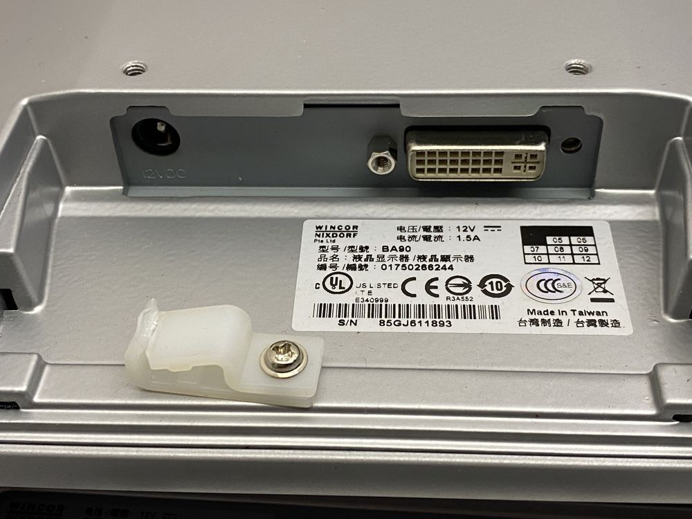 Монітор Wincor Nixdorf BA92 (сенсорні) ,  BA90