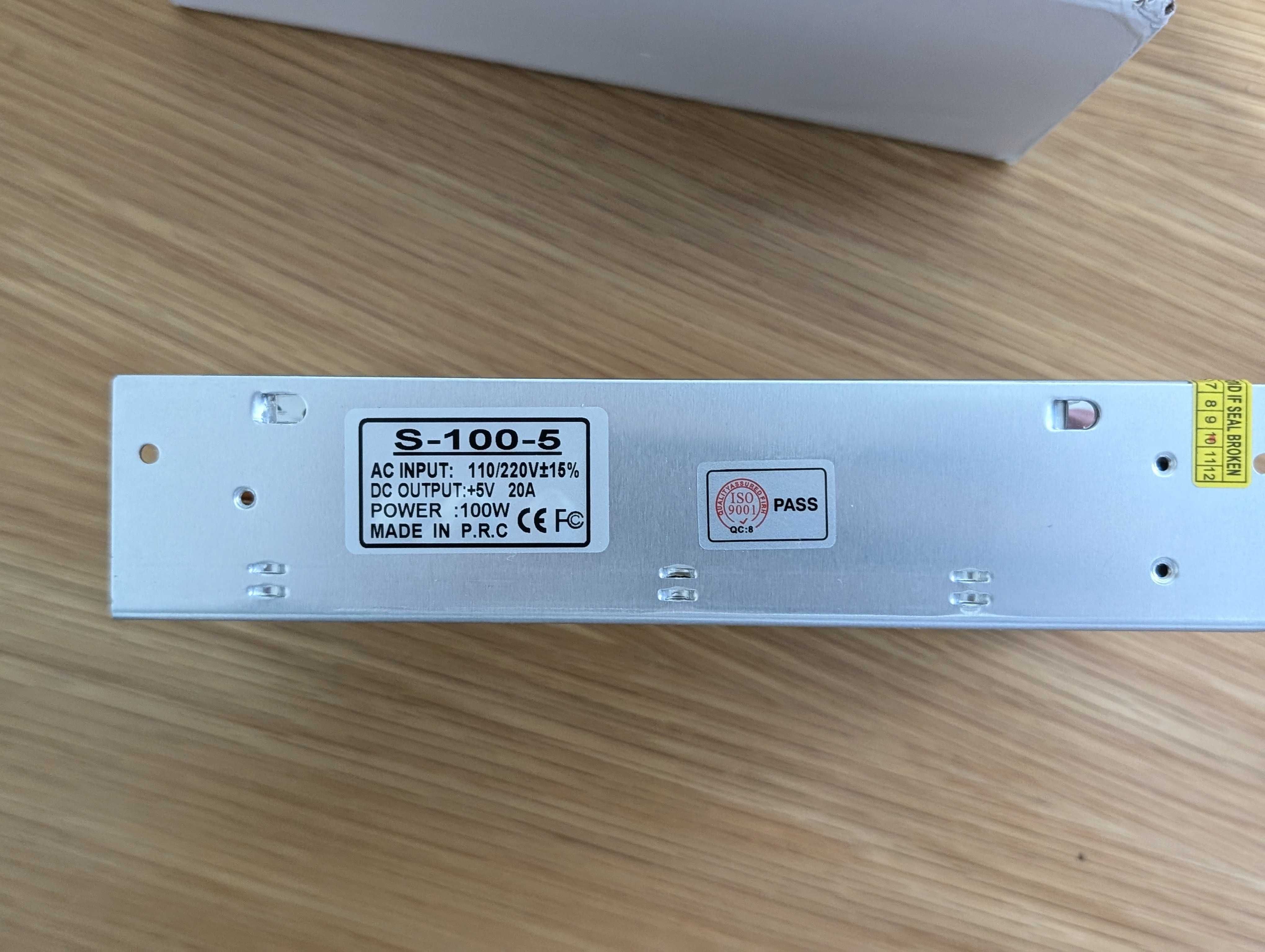 Fonte de alimentação DC 5v 20A
