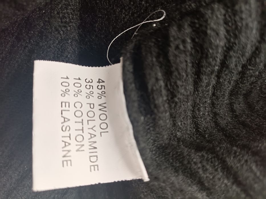 Czarna sukienka, długi sweter, golf, tunika, rozmiar z metki L/ XL