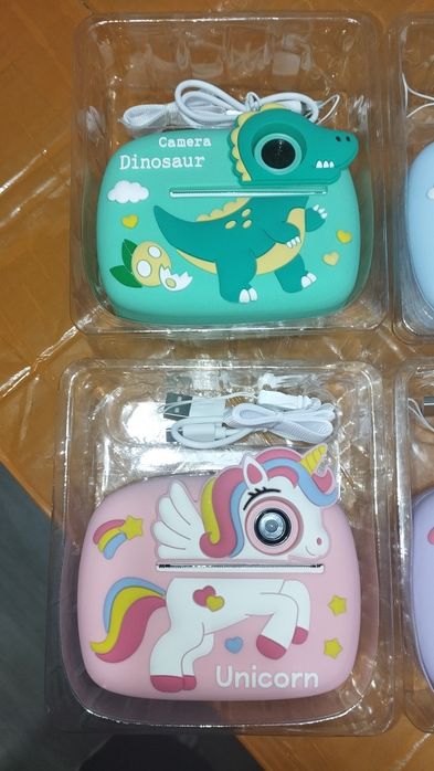 Дитячий фотоапарат миттєвого друку єдинорожка