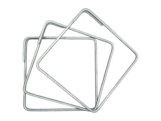 Strzemiona budowlane 20x20 cm fi 6 mm, różne rodzaje, Dostawa