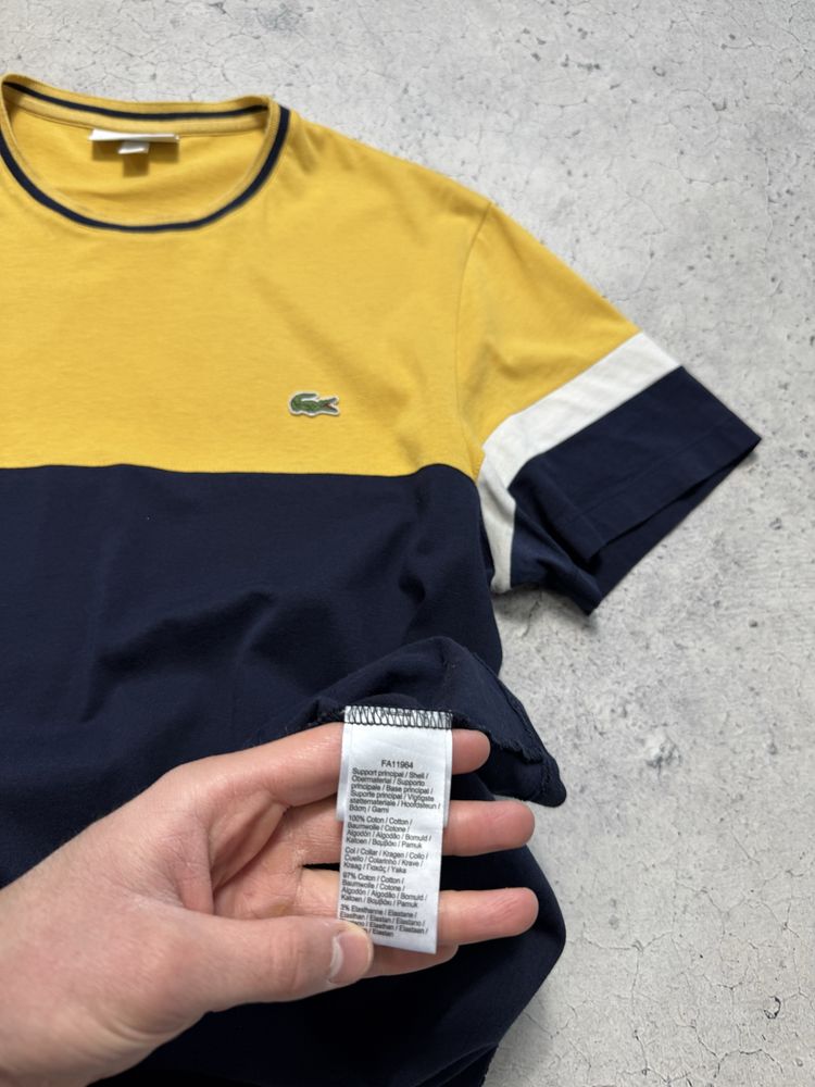 Мужская Футболка Lacoste Оригинал Идеал Размер M