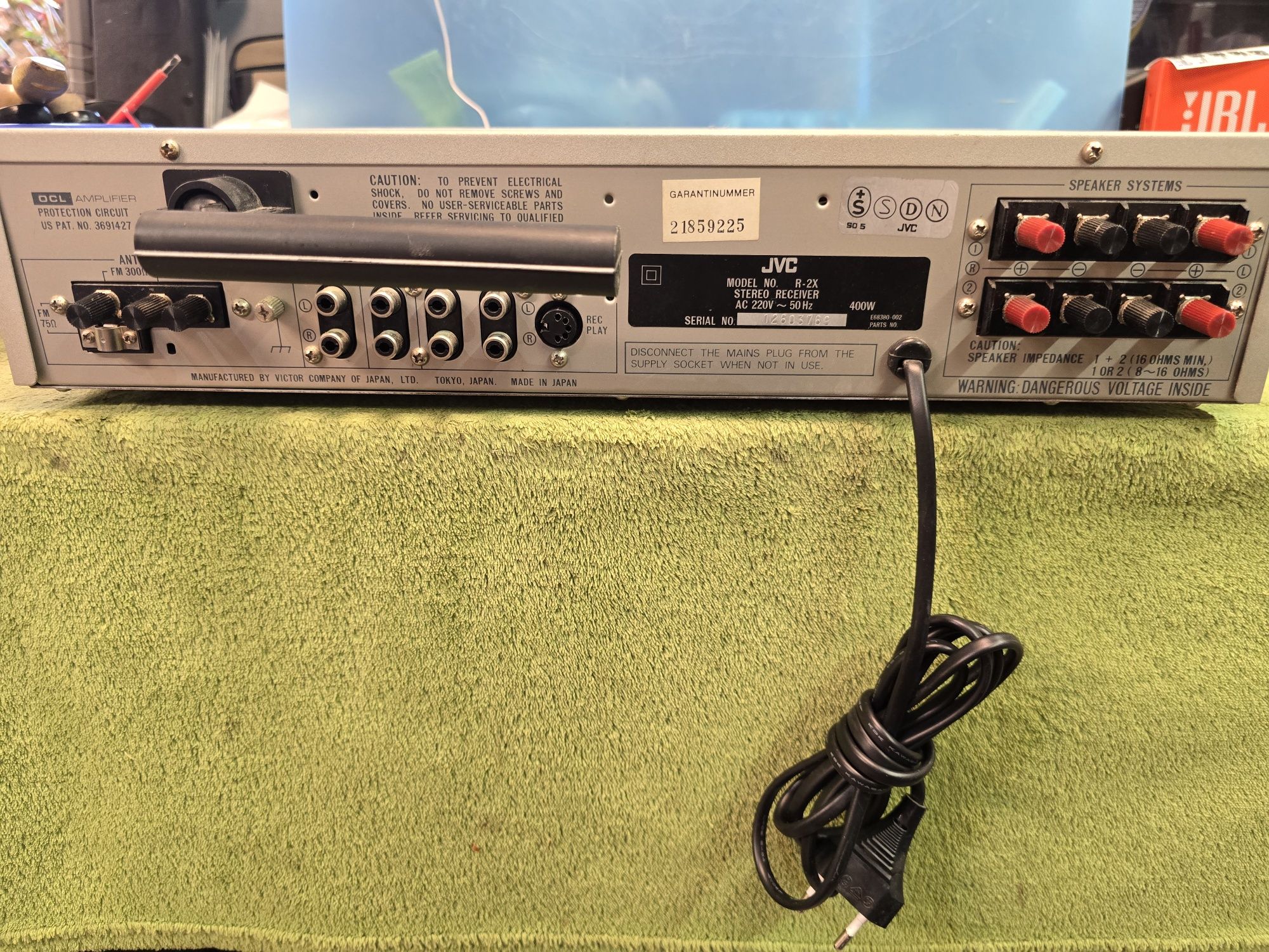 JVC R-2X amplituner stereo 4.0 vintage.