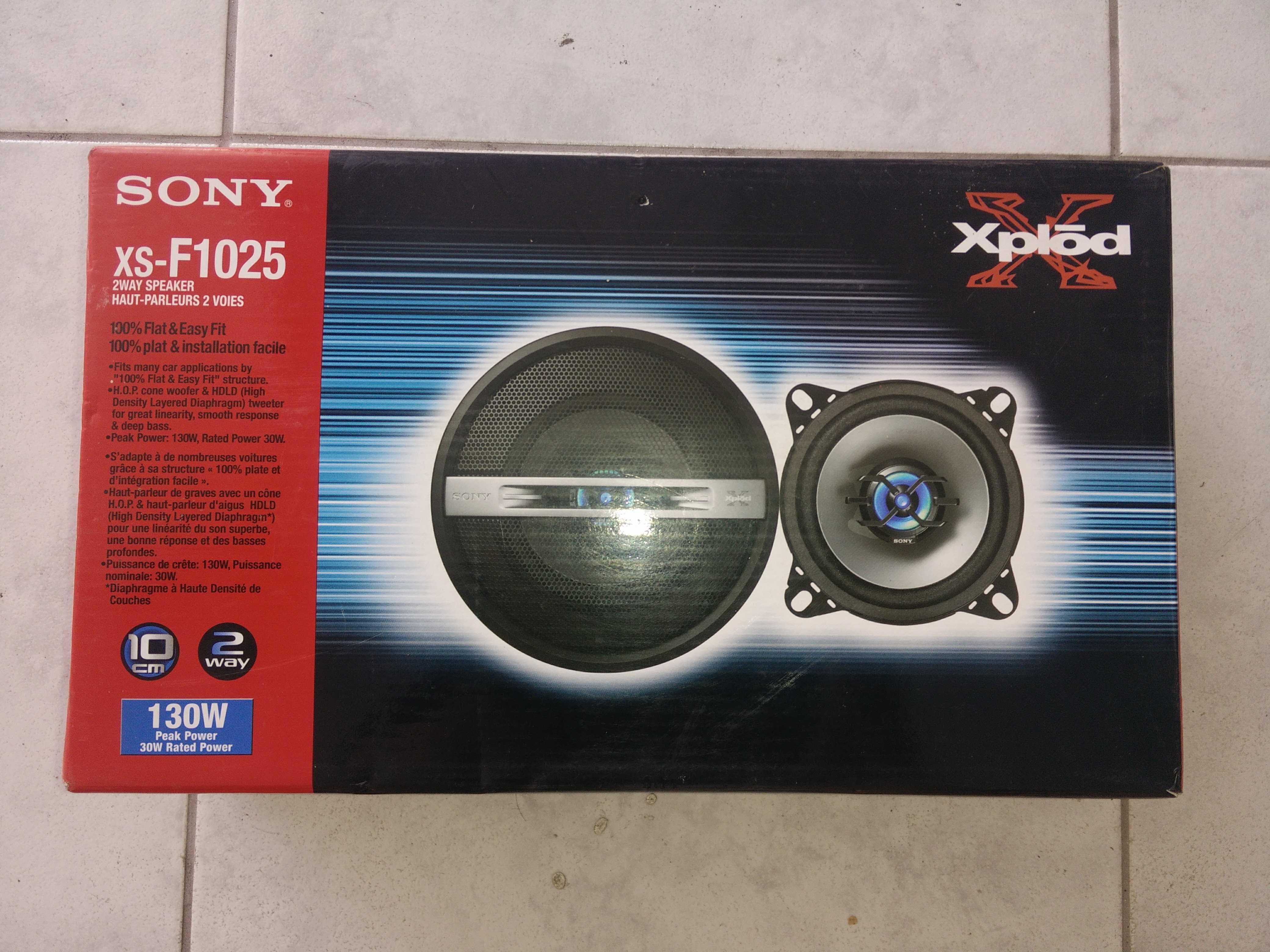 Colunas Sony Xplod XS-F1025 Novas