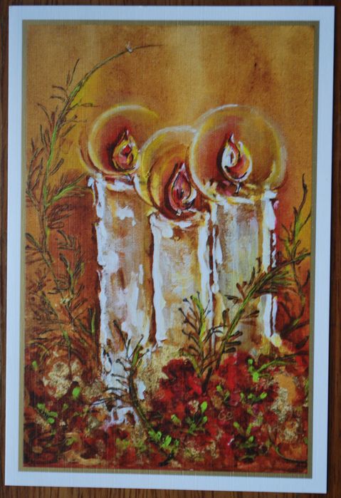 Cartões de Boas Festas (Face Dupla), Autocolantes Natal e Envelopes