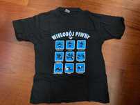 Wielobój piwny śmieszna koszulka z krótkim rękawkiem t-shirt WYSYŁKA