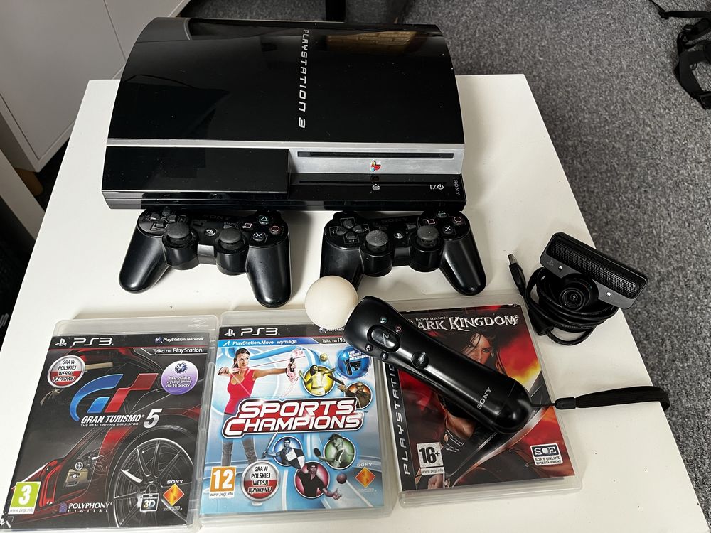 Playstation 3 500GB + PS3 Move