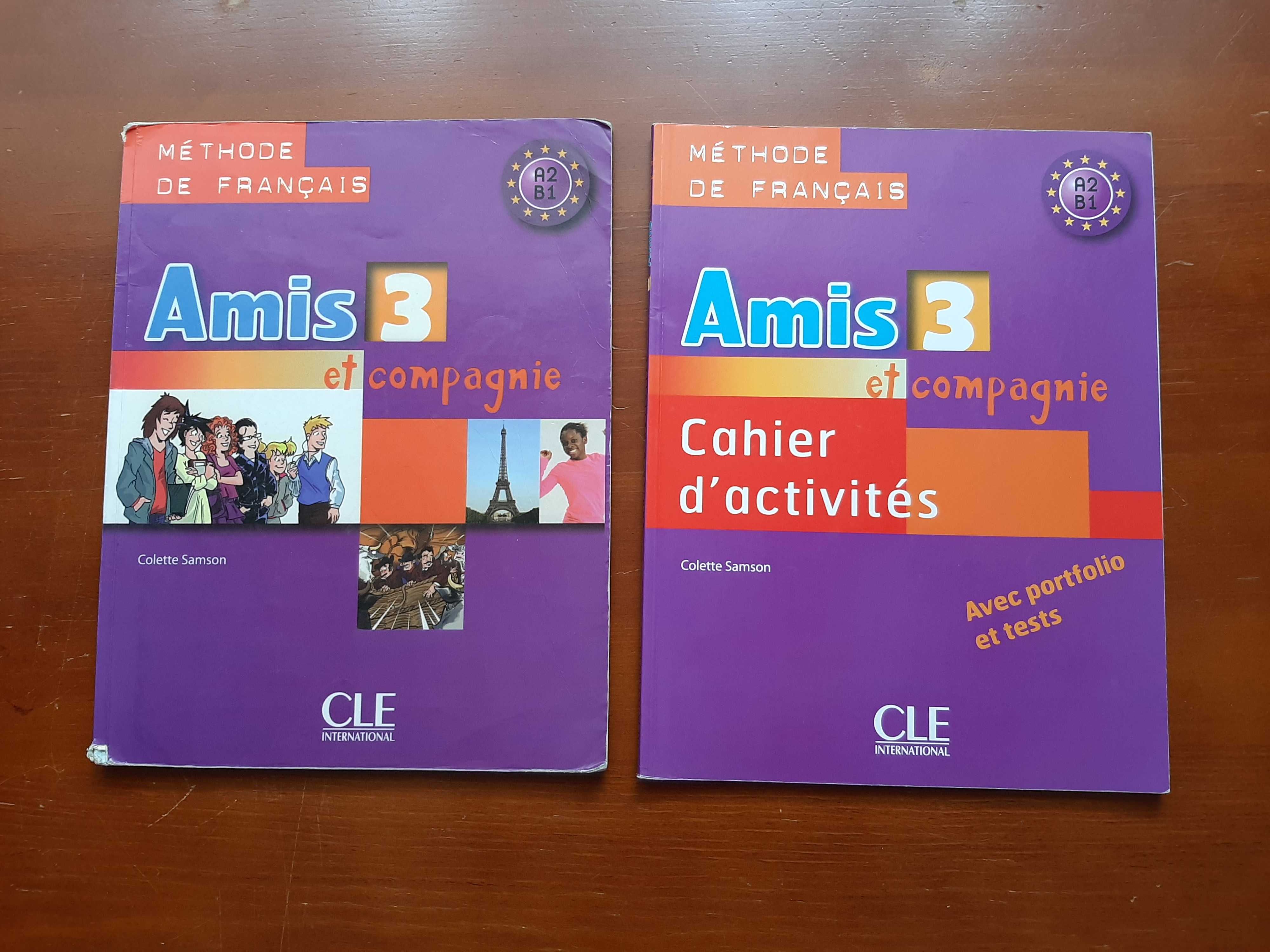 Amis et compagnie 3 - Podręcznik + ćwiczenia - francuski A2/B1 - CLE