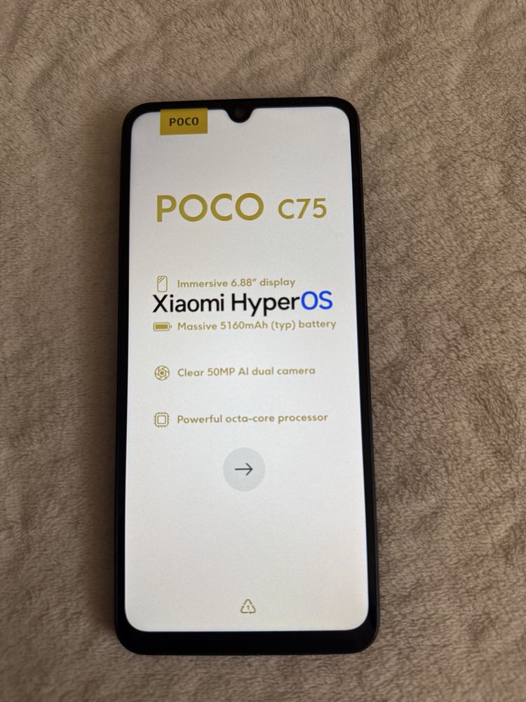 poco c75 8/256 зелений