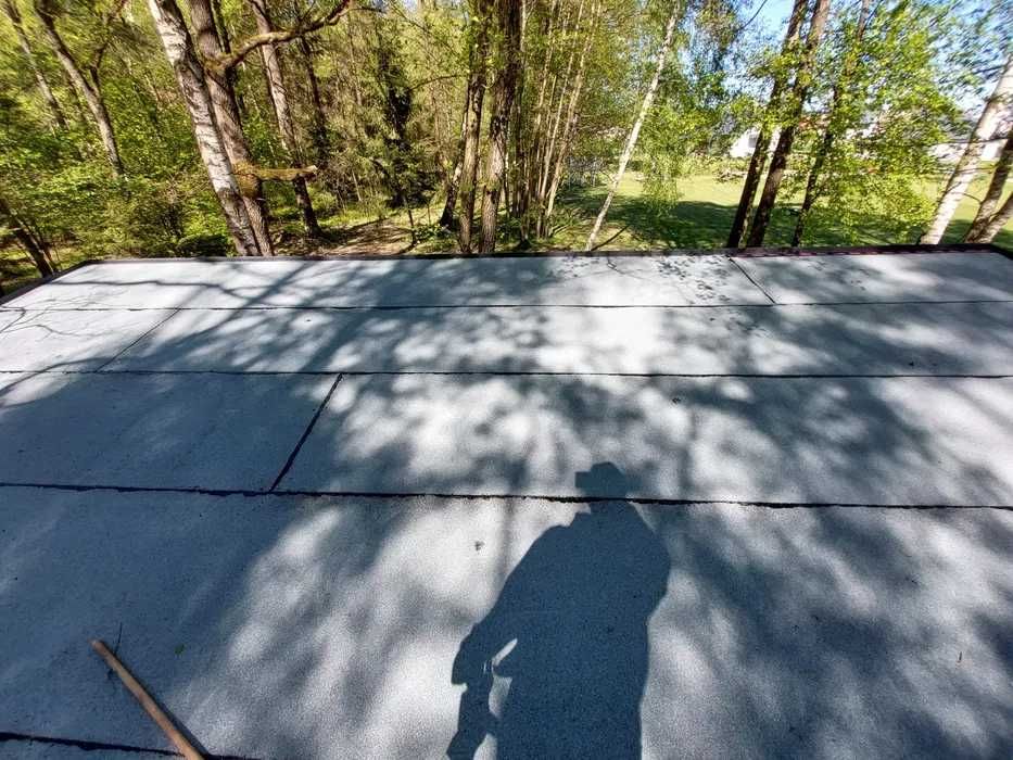 Krycie dachu papą termozgrzewalną