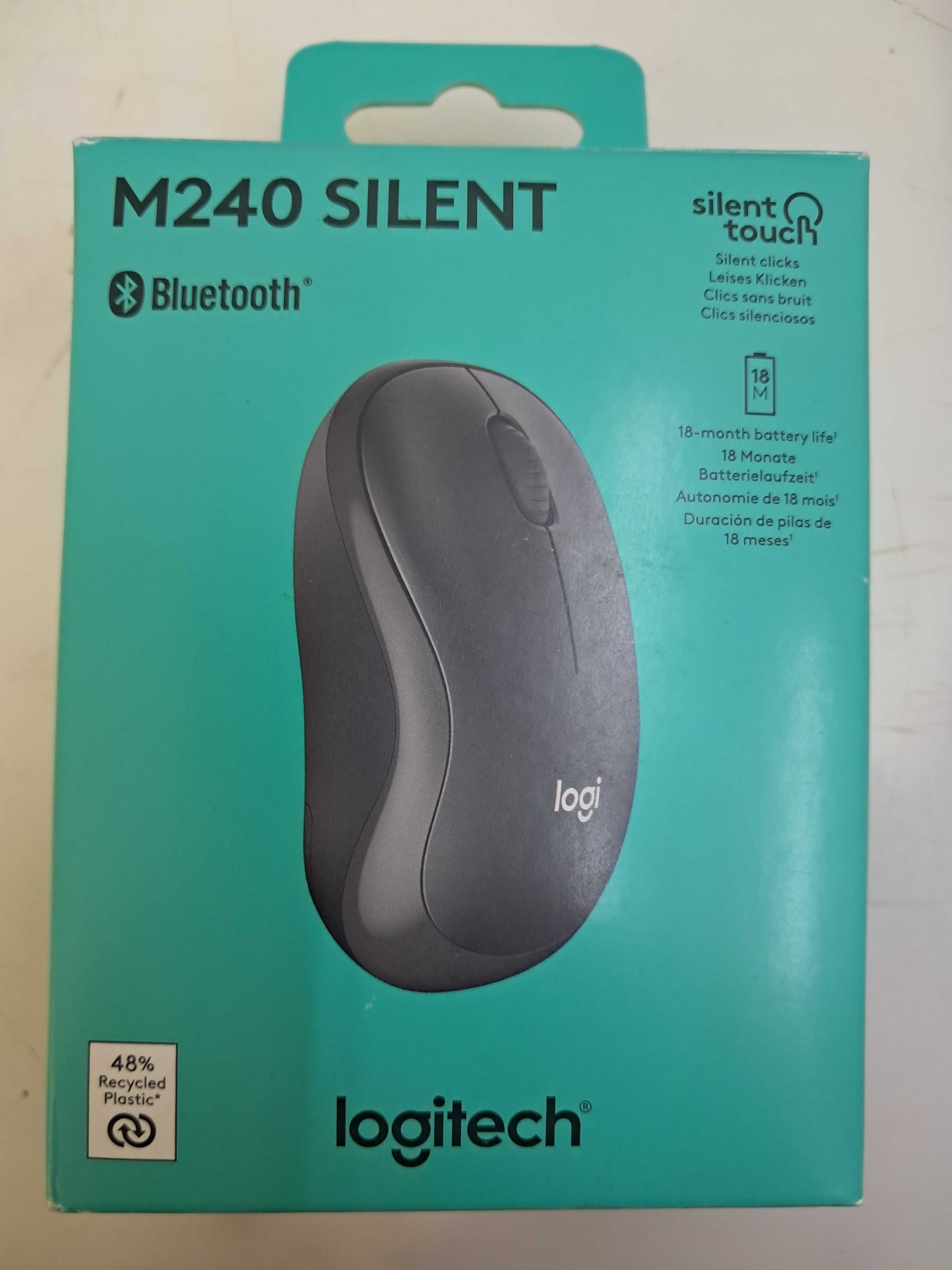 Бездротова мишка Logitech M240 Silent для ноутбука