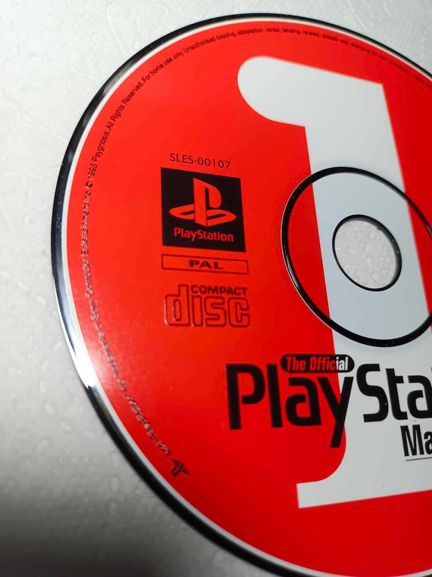 Pierwsza płyta magazynu PlayStation Unikat ps1 psx